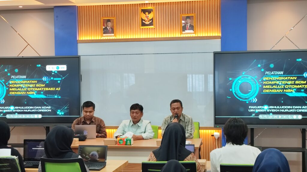 Pembukaan Pelatihan AI N8N yang diadakan Fakultas Ushuluddin dan Adab