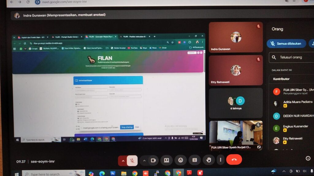 Workshop Konversi Materi Konvensional menjadi Materi Digital Fakultas Ushuluddin dan Adab UIN Siber Syekh Nurjati Cirebon