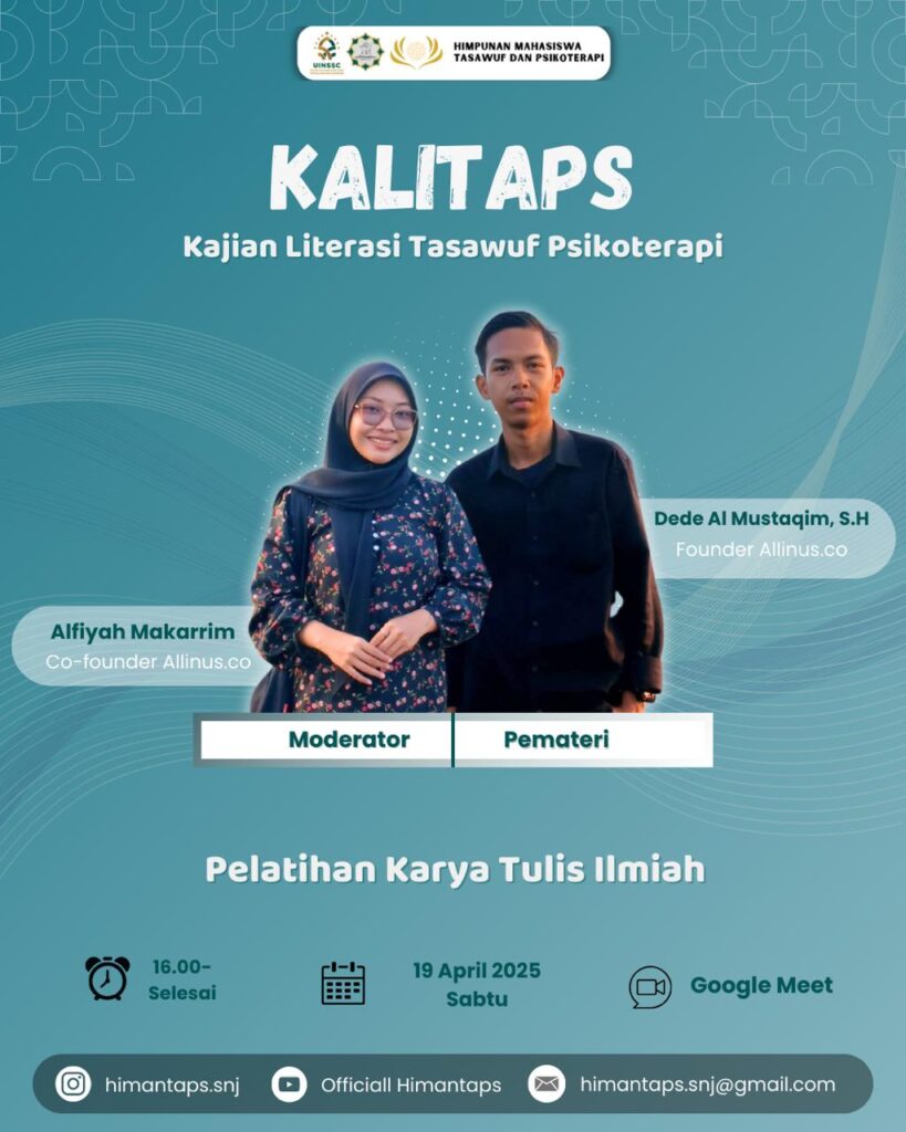 HIMANTAPS Gelar KALITAPS Online: Tingkatkan Kapasitas Mahasiswa dalam Penulisan Karya Ilmiah